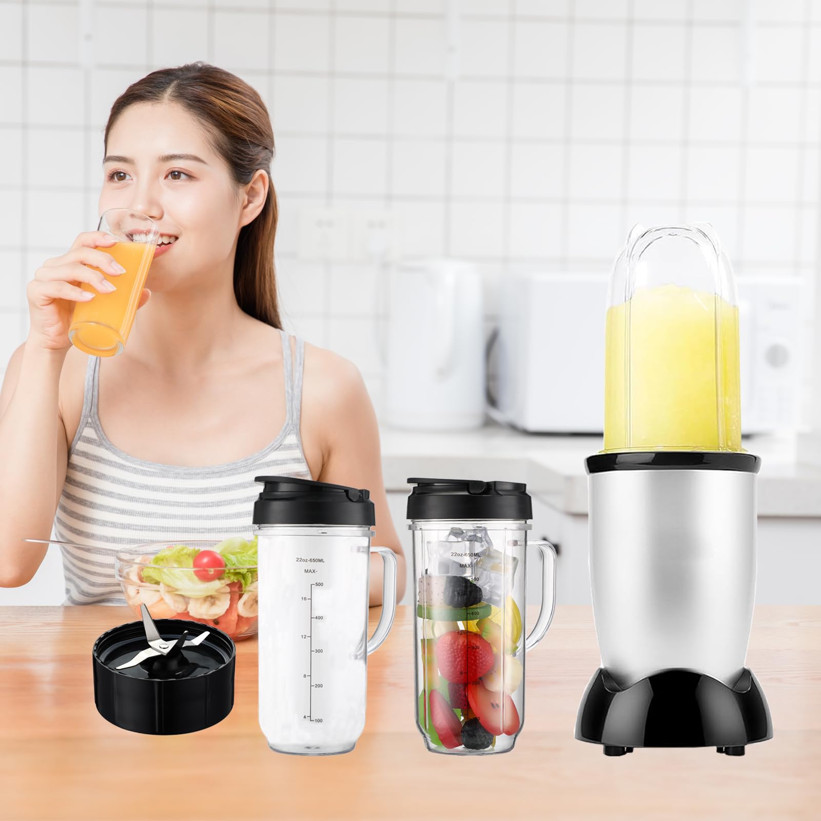 Sonkettek compatible con Magic Bullet 250W, repuestos fiables.