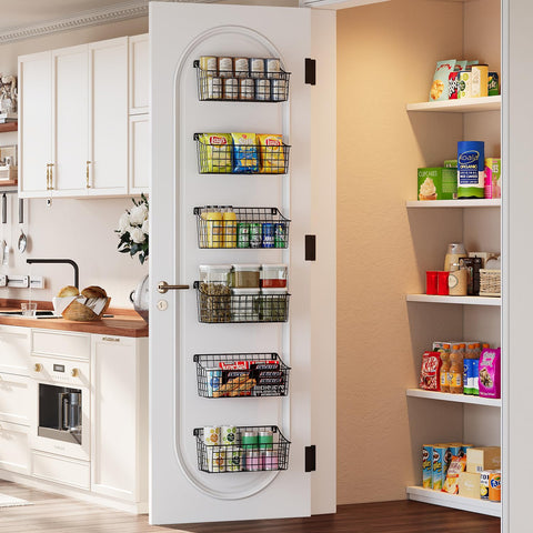 Sonyabecca cesta almacenamiento cocina; organiza especias y snacks
