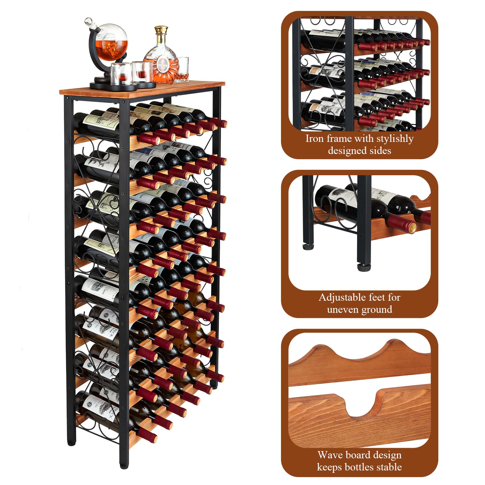 Sonyabecca estilo rustico: encaja con cocinas y bodegas.