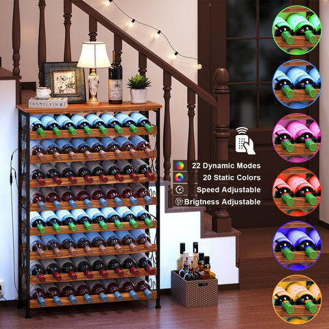 Sonyabecca luz LED 22 modos dinamicos para realzar botellas