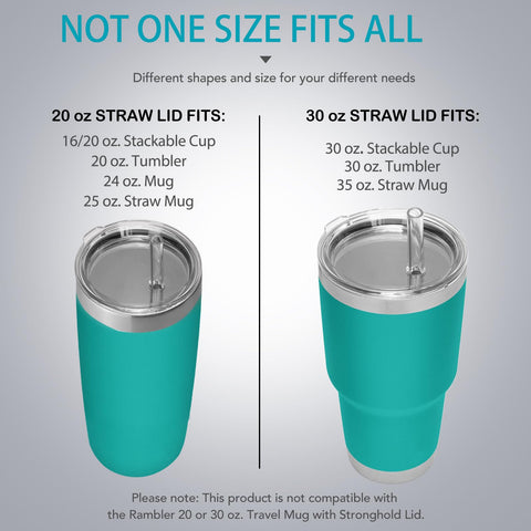 SOONSURE tapa-paja para YETI Rambler 16oz, compatibilidad confiable.