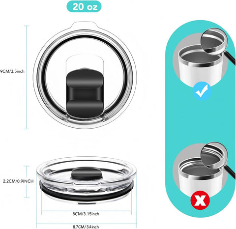 Tapa repuesto SOONSURE para YETI 10 oz lowball, ajuste perfecto