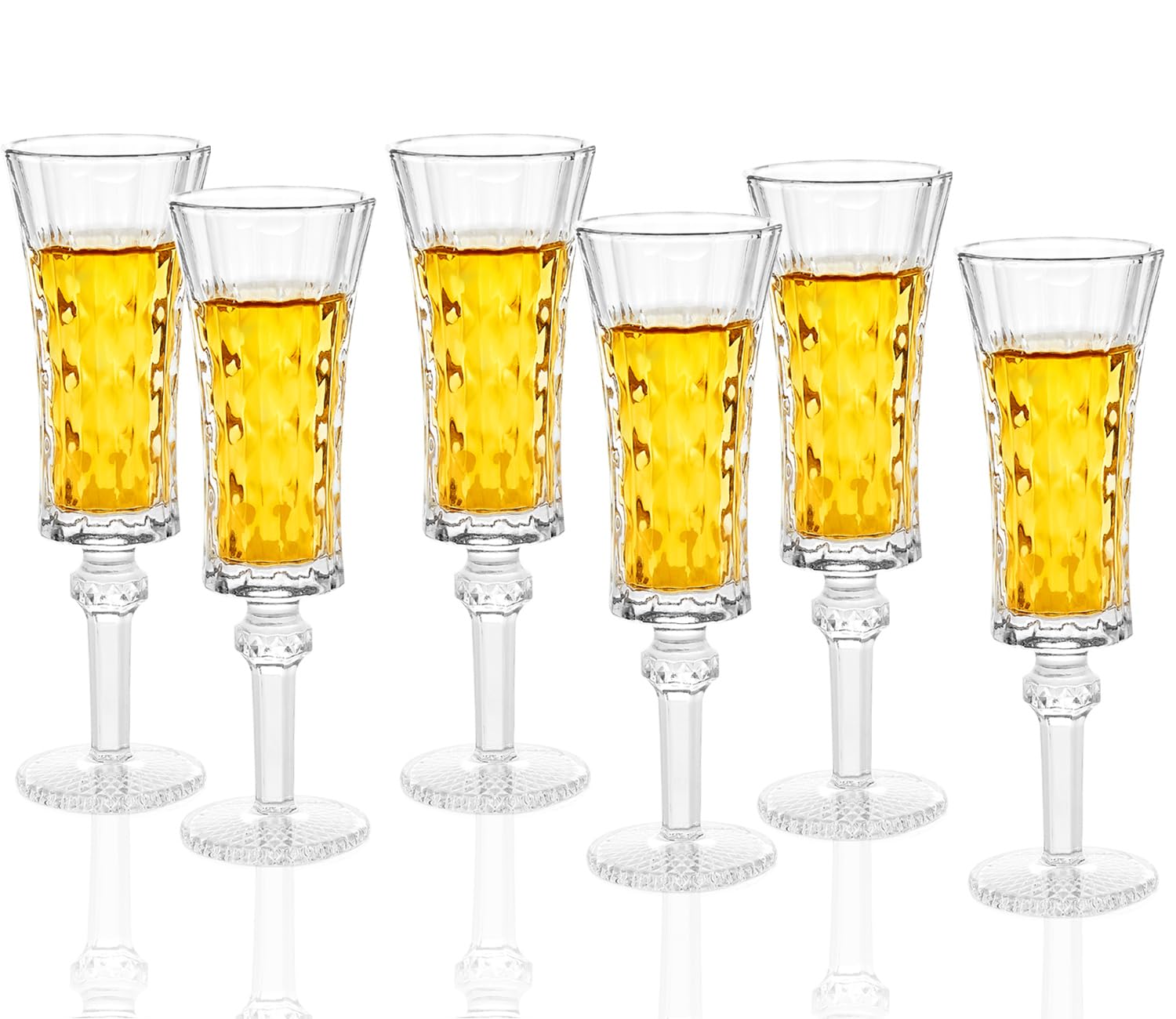 Soopiiso copas cordial con tallo, capacidad 45 ml, ideal para licores.