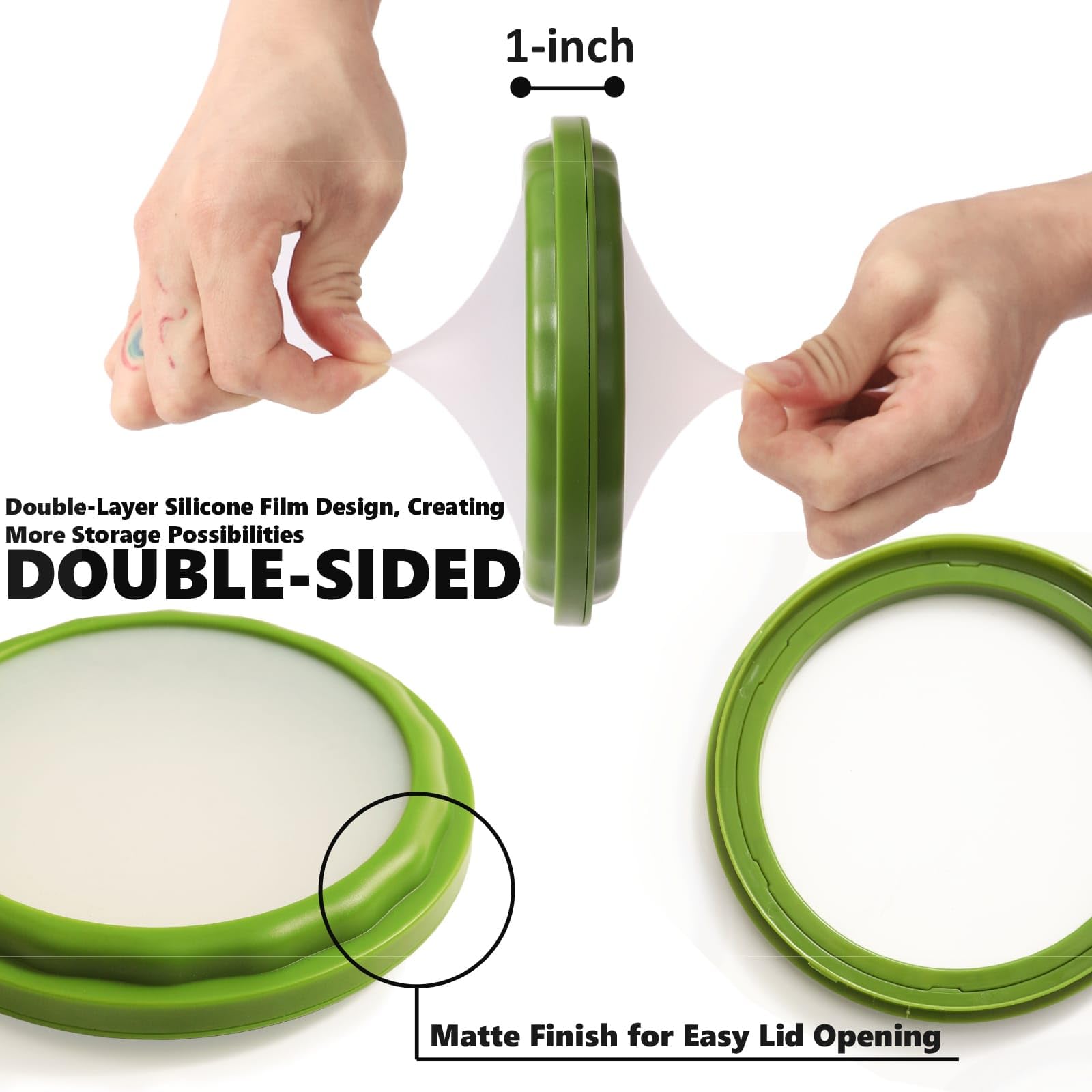 SOOPLEU Aguacate Saver: membrana de silicona que sella y alarga la frescura.