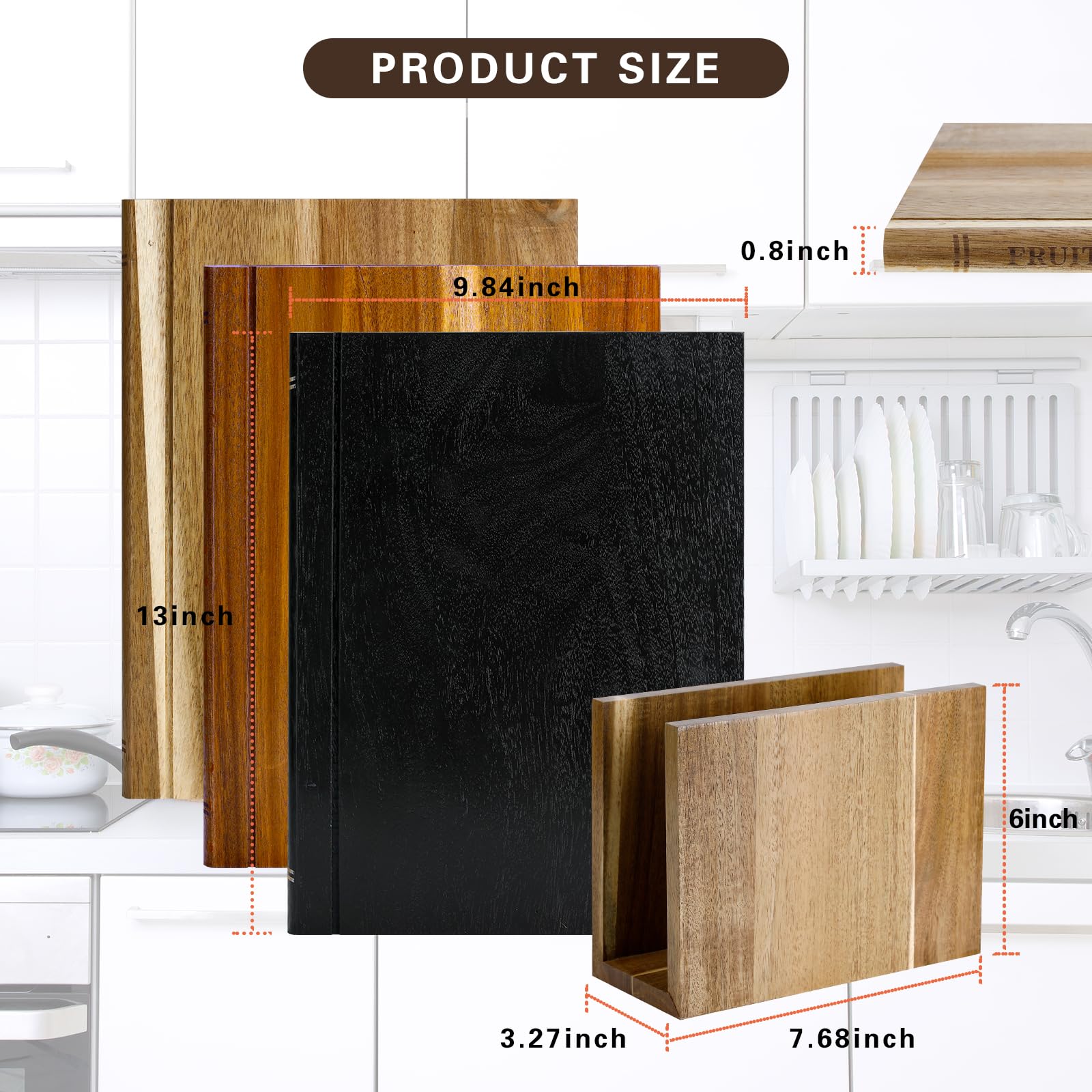 SOPAN: diseño libro en tablas, ideal para cortar carne y pescado