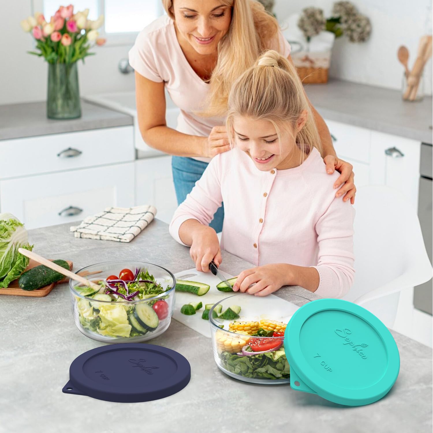 SOPHICO compatible con recipientes Anchor Hocking y Pyrex para mayor versatilidad