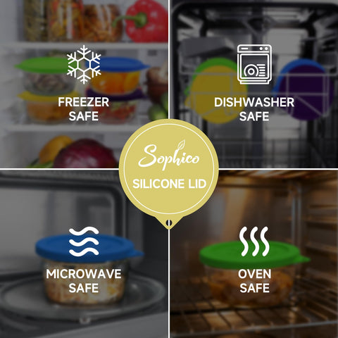 SOPHICO tapa resistente a -40℃ a 230℃ para frío y calor.