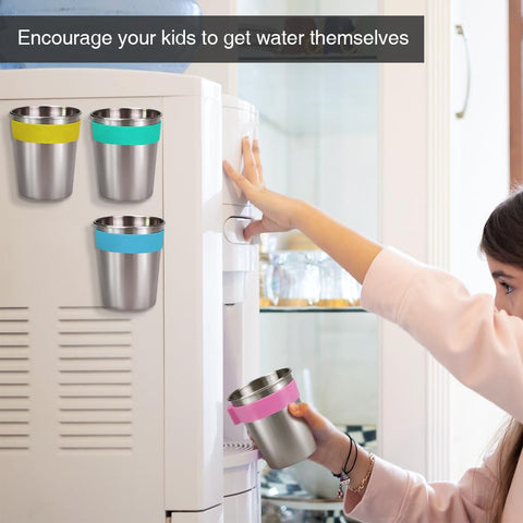 SOPHICO taza colgante para niños, agarre cómodo y seguro