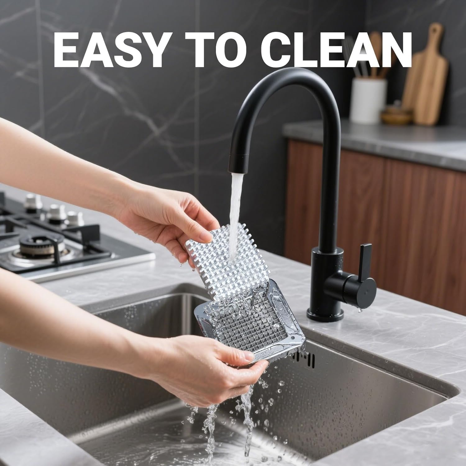 Sopito fácil limpieza: se enjuaga bajo agua corriente.