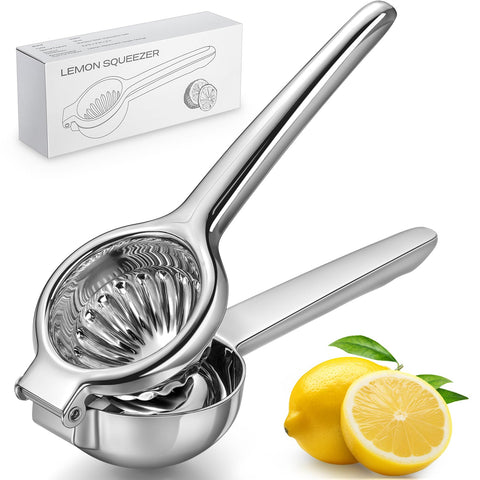 Sopito exprimidor limon acero inoxidable para jugo rápido y sin semillas.