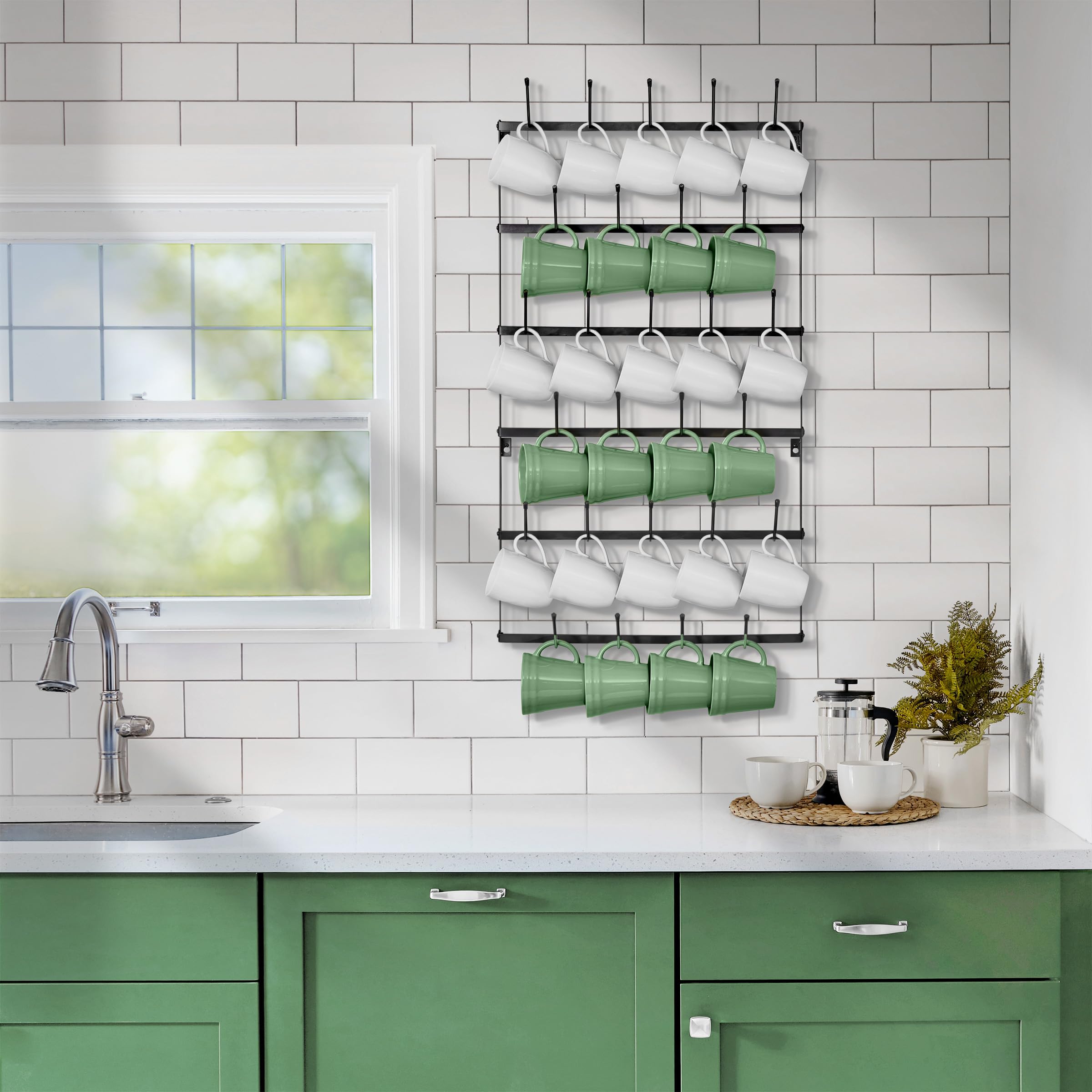 Sorbus organizador-tazas-cocina: ideal para bar de café en casa.