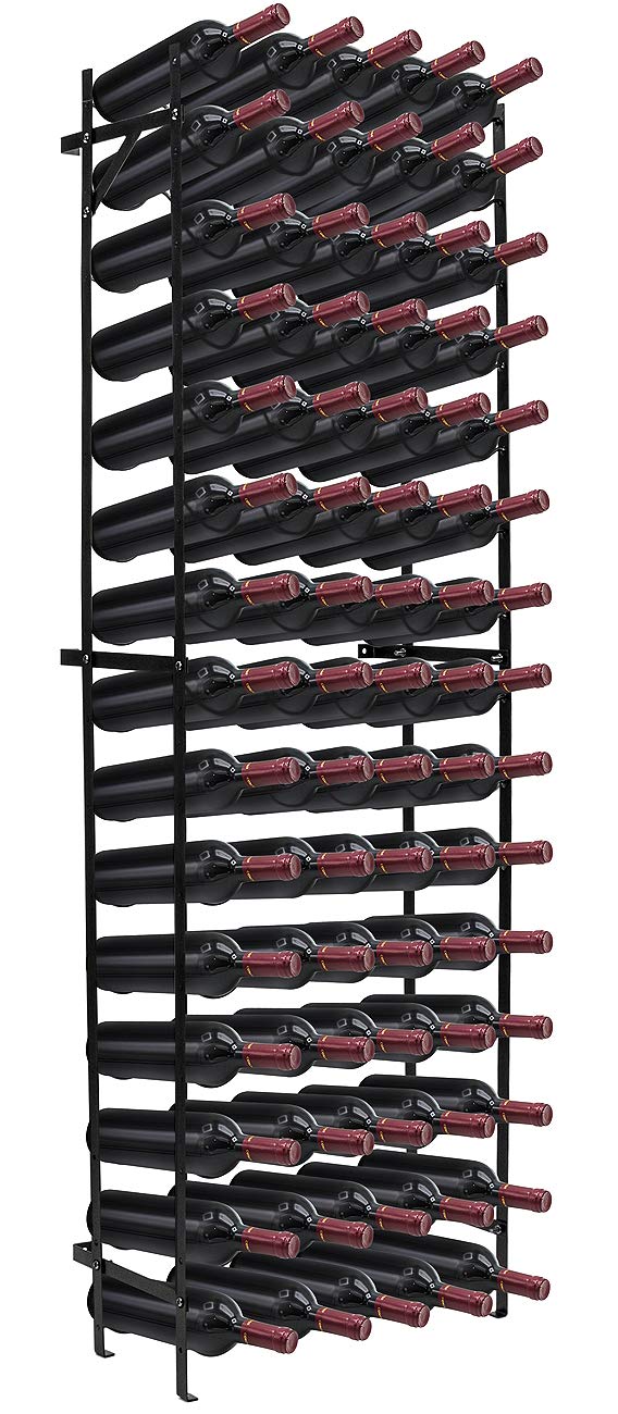 Sorbus estante de vino, vista del diseño de 15 niveles para ordenar botellas
