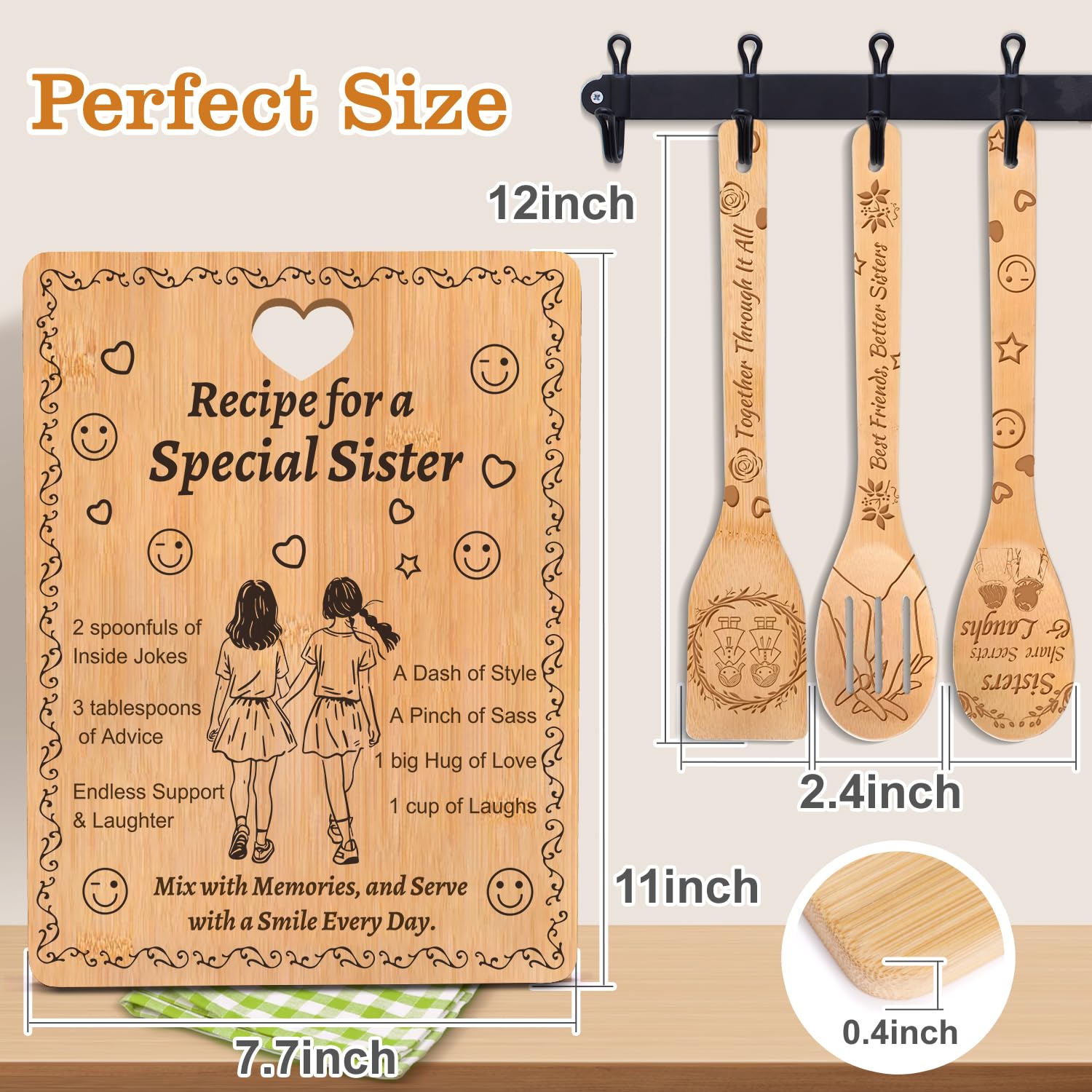Sornivra empaque de regalo listo para entregar, regalo memorable para hermanas