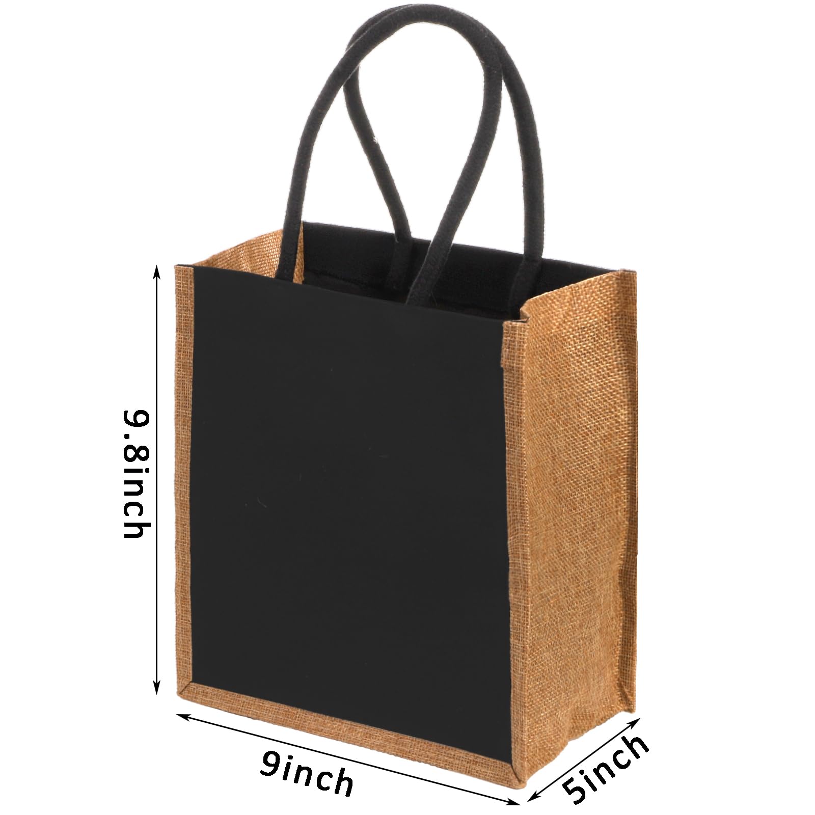 SOUJOY bolsas de yute, lote 6 interior impermeable protege objetos con facilidad.