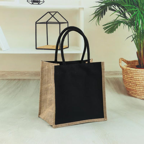 SOUJOY bolsas de yute, lote 6 material ecológico y reutilizable para compras.