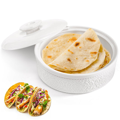 SOUJOY almacenamiento con tapa para fiesta mexicana mantiene higiene y calor.