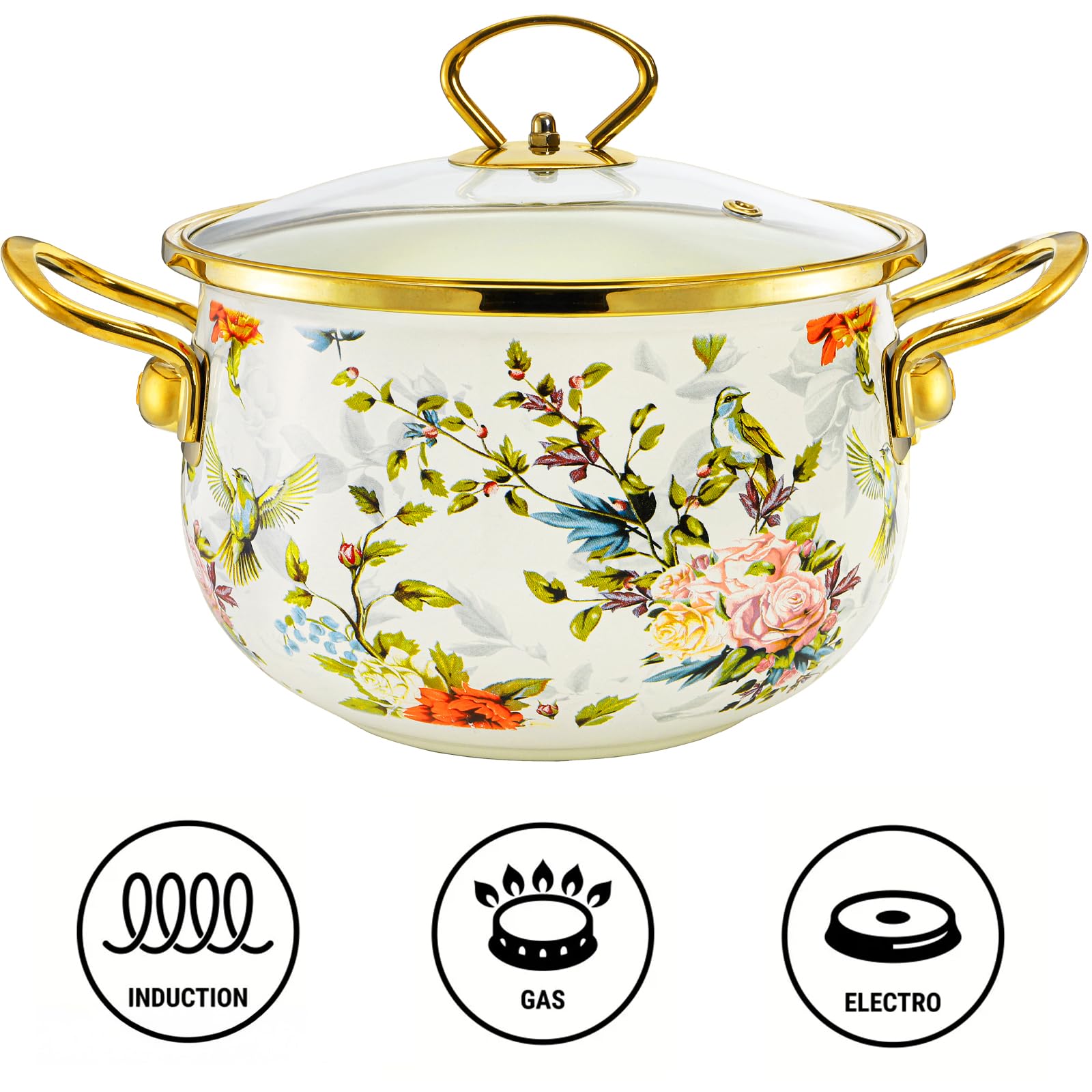 SOUJOY diseño retro floral, añade estilo a la cocina.