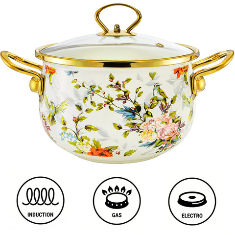 SOUJOY diseño retro floral, añade estilo a la cocina.