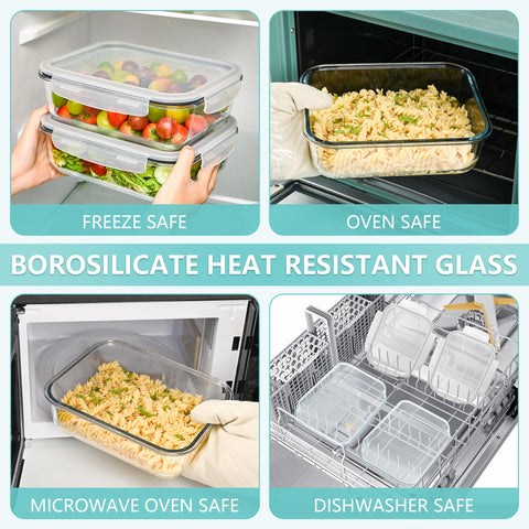 Apto para microondas, refrigerador y lavavajillas con Soumeclu.