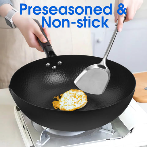 Base plana compatible con estufas eléctricas, inducción y gas de Souped Up Recipes.