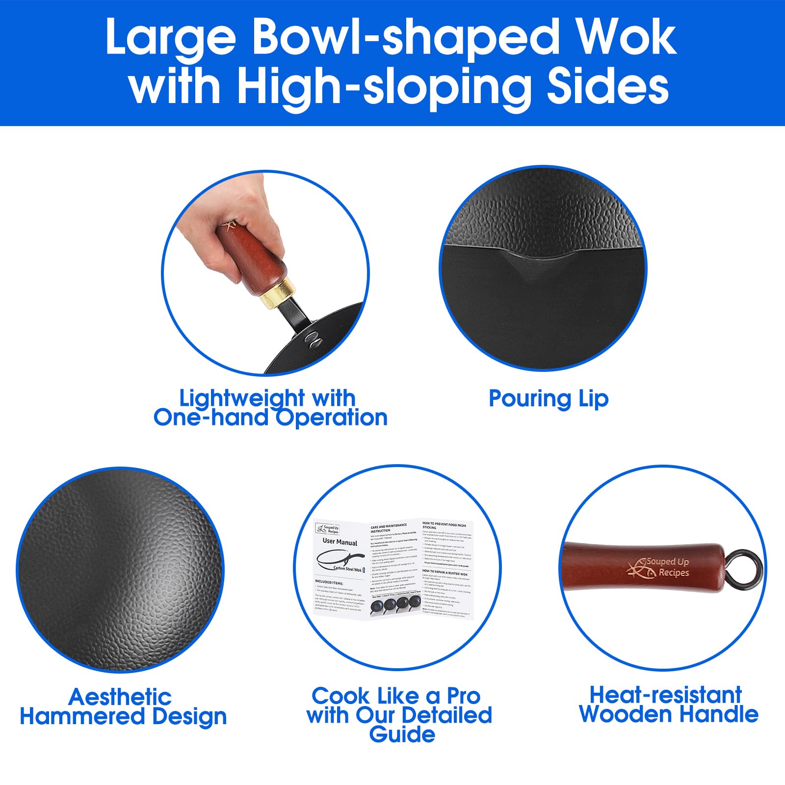 Recetas virales para comida para llevar disponibles con este wok.