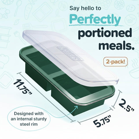 Souper Cubes Kale horno hasta 415 °F sin tapa para versatilidad