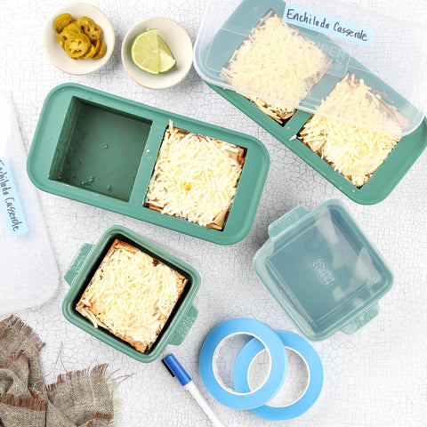 Souper Cubes Kale diseño ergonómico para almacenamiento diario