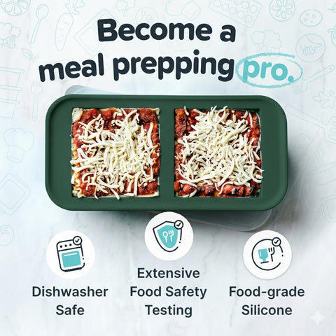 Souper Cubes Kale medidas 1 y 2 tazas para porciones controladas