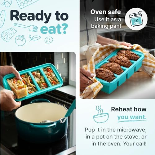 Souper Cubes: molde para puré, porciones convenientes para comidas.