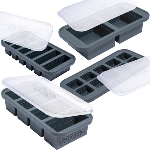 Souper Cubes, moldes de silicona para 2 tazas, ideal para porciones para almuerzo