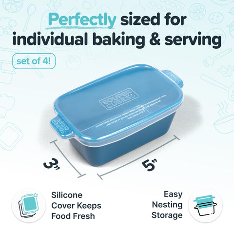 Souper Cubes porciones individuales para horno, ideales para comidas rápidas
