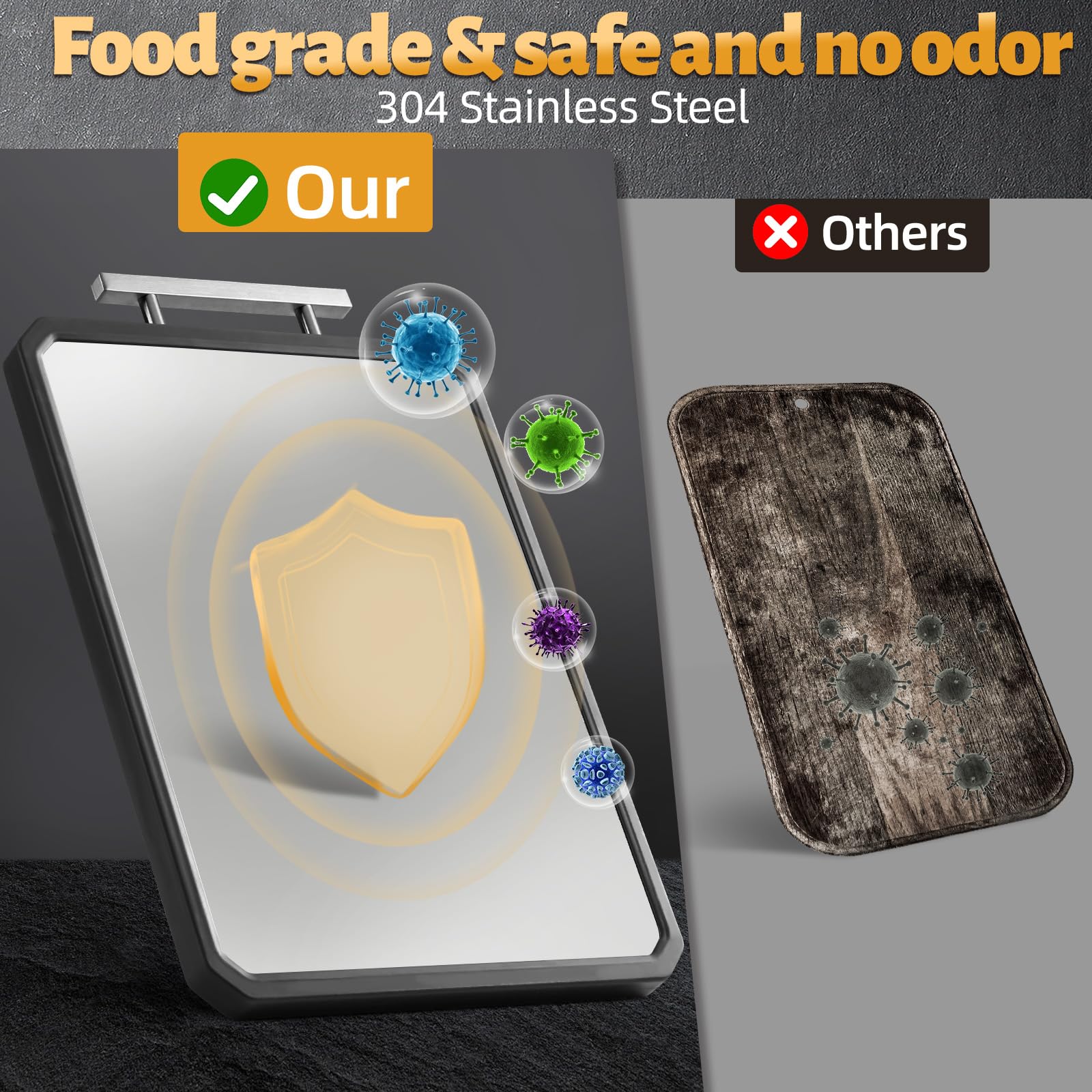 SOURCEBEAT: borde antideslizante de silicona para estabilidad en la mesa.