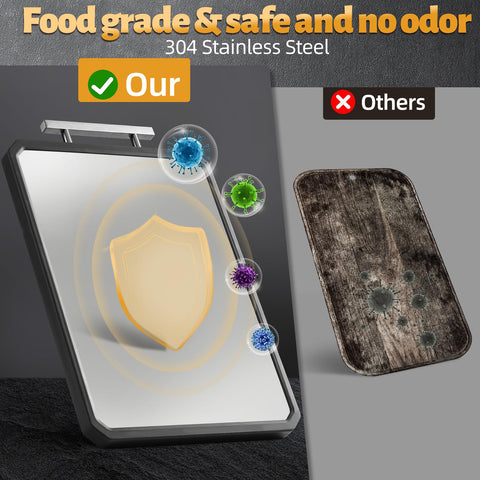 SOURCEBEAT: borde antideslizante de silicona para estabilidad en la mesa.