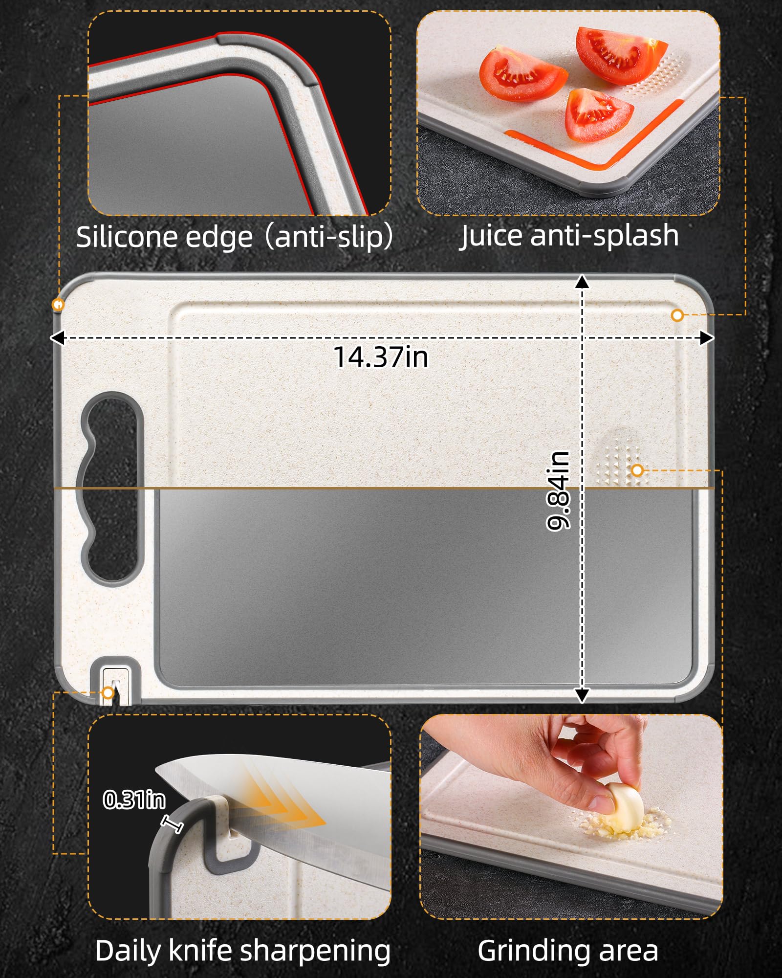 SOURCEBEAT dimensiones 38x25 cm, tamaño perfecto para cocinas modernas.