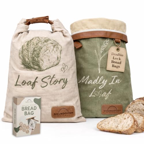 Sourdough Whisper LOAF STORY: doble cierre para conservar la frescura del pan.