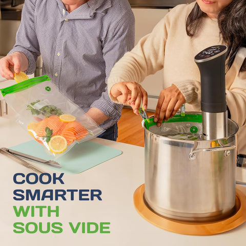 SOUSVIDE ART conjunto compacto con herramientas para un cocinado preciso en casa.