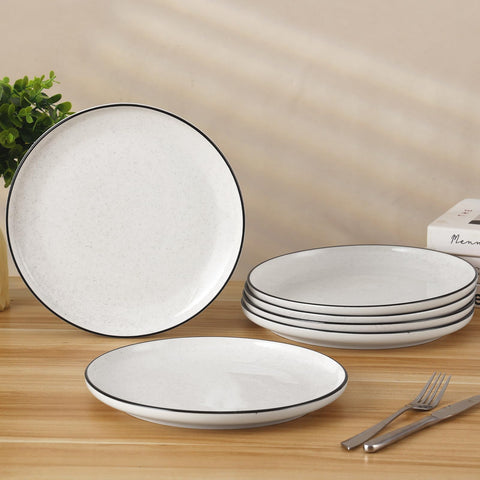 Plato SOVEGLEE apto para microondas y lavavajillas, uso diario cómodo.