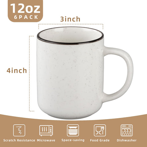 Desayunos con taza SOVEGLEE, diseño artesanal para mesa familiar.