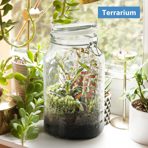 Frasco de vidrio 4,1 litros ideal para conservas