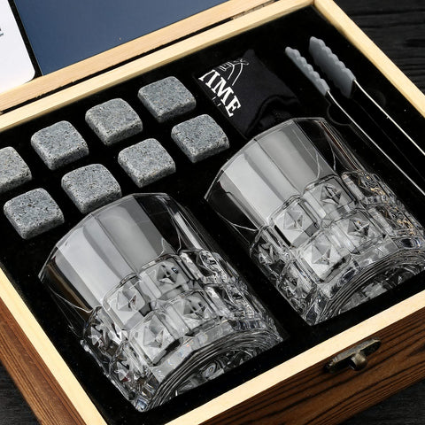 Caja de madera Sovyime para regalo elegante de whisky