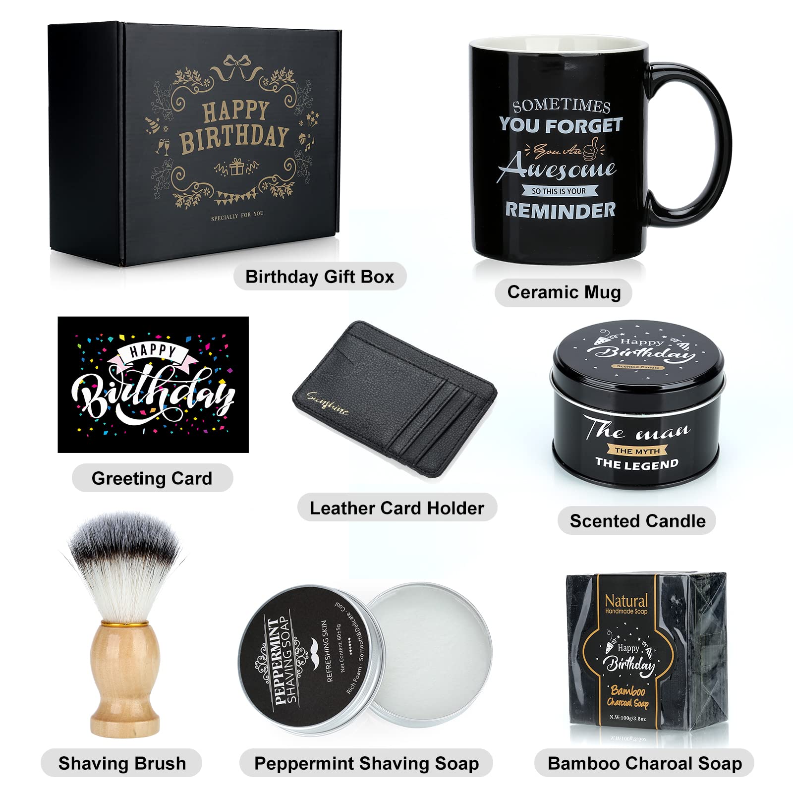 Sovyime taza-negra-15oz-frase: taza negra de 15 oz con mensaje motivador.