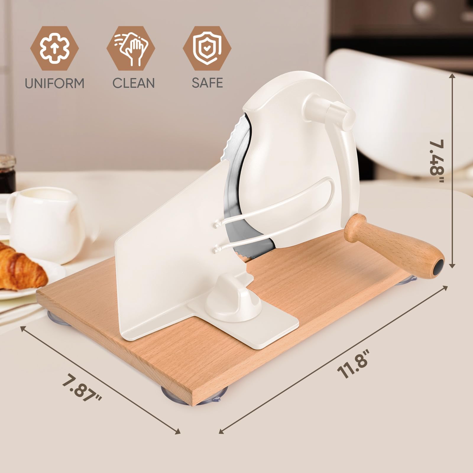 Cortador SOWKIPE con manija ergonomica para un agarre cómodo