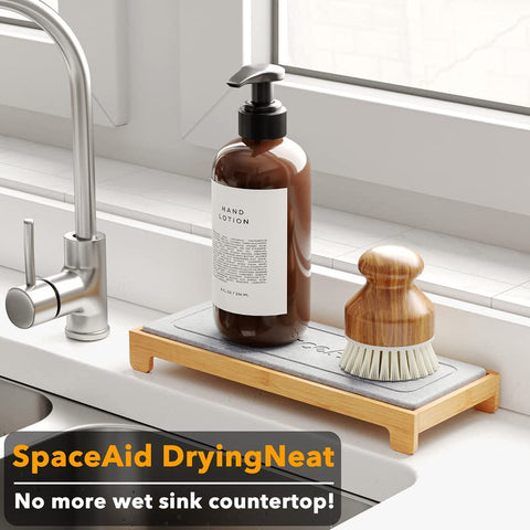 SpaceAid DryingNeat, bandeja de secado rápido para encimera y fregadero