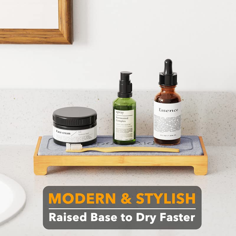 SpaceAid DryingNeat, secado rápido en encimera con bambú resistente