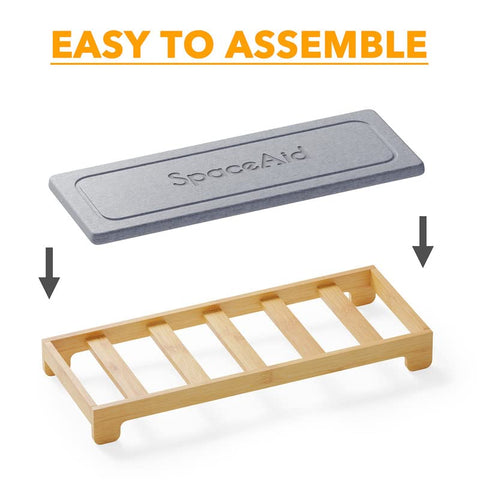 SpaceAid DryingNeat, uso versátil en cocina y baño para organización