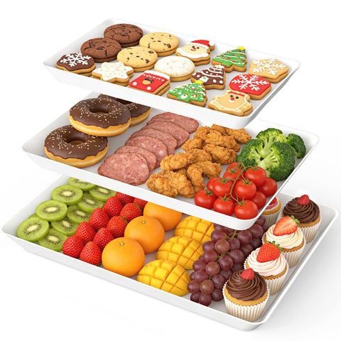 SpaceWhisper bandeja grande 16x11 para aperitivos con estilo