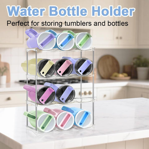 Spaclear capacidad para 12 botellas optimiza tu espacio.