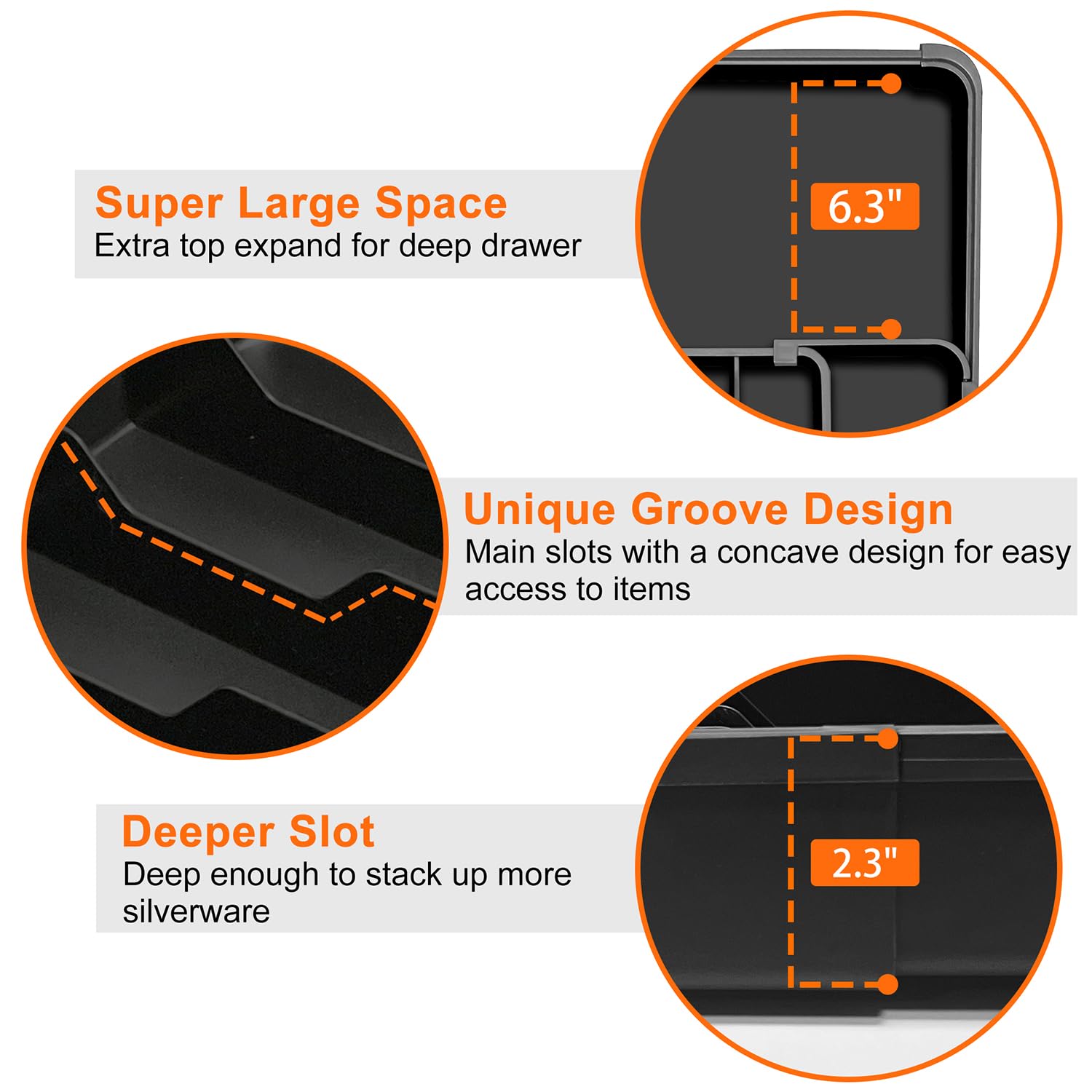 Spaclear borde ergonómico facilita tomar utensilios con comodidad