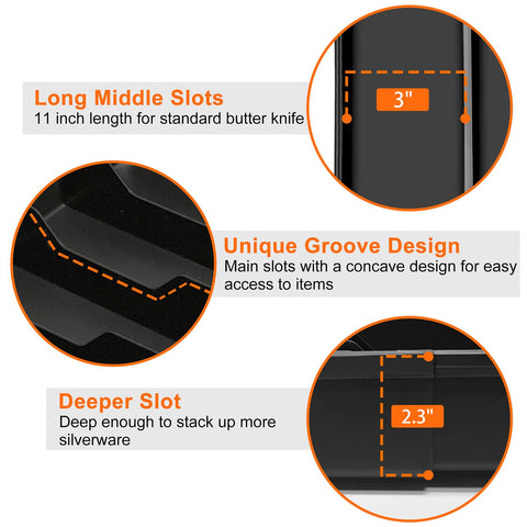 Spaclear material ABS sin BPA, duradero y seguro para la cocina.