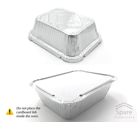 Spare Essentials bandeja porciones para catering y entrega.